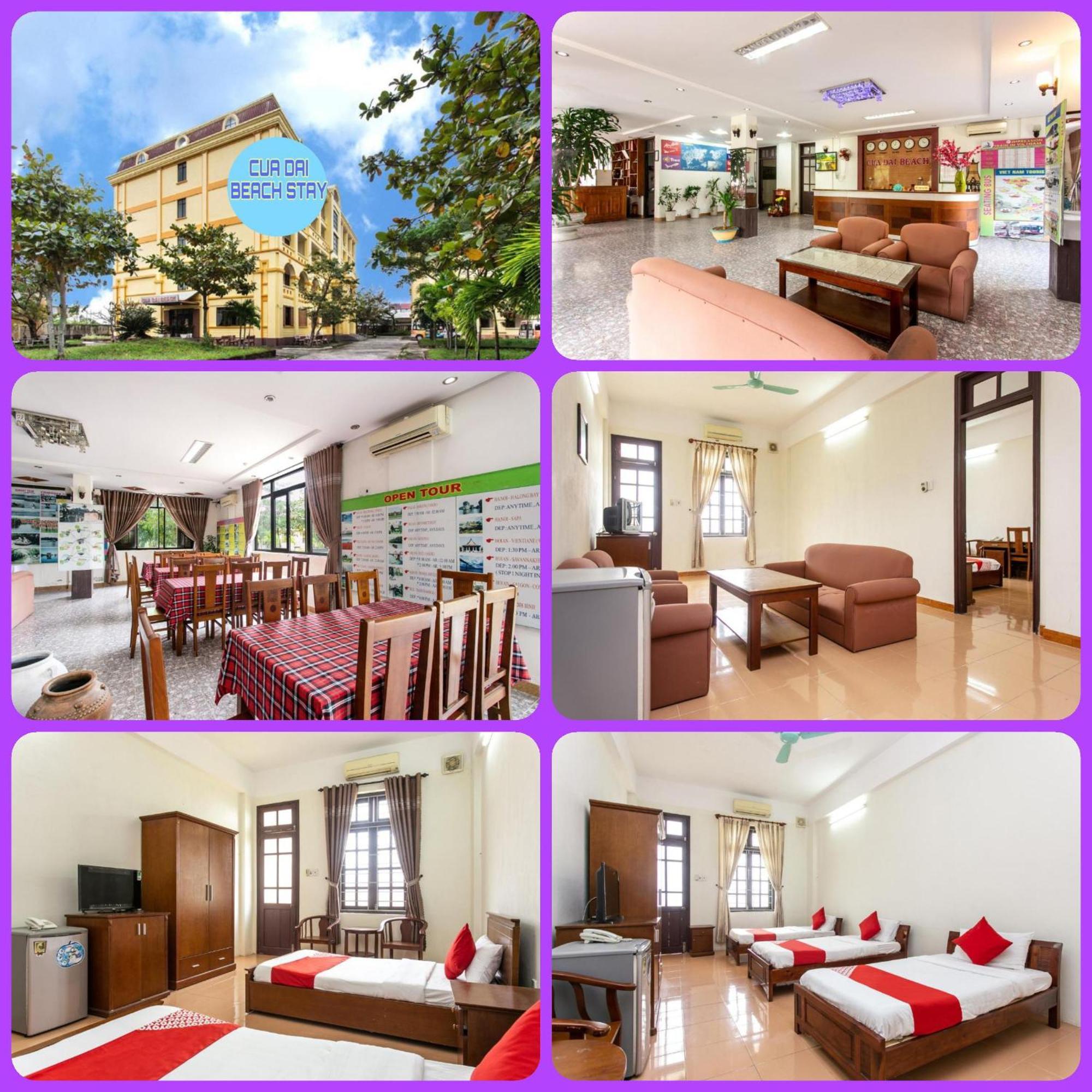 Cua Dai Beach Hotel View Beach & River An Luong Exterior foto