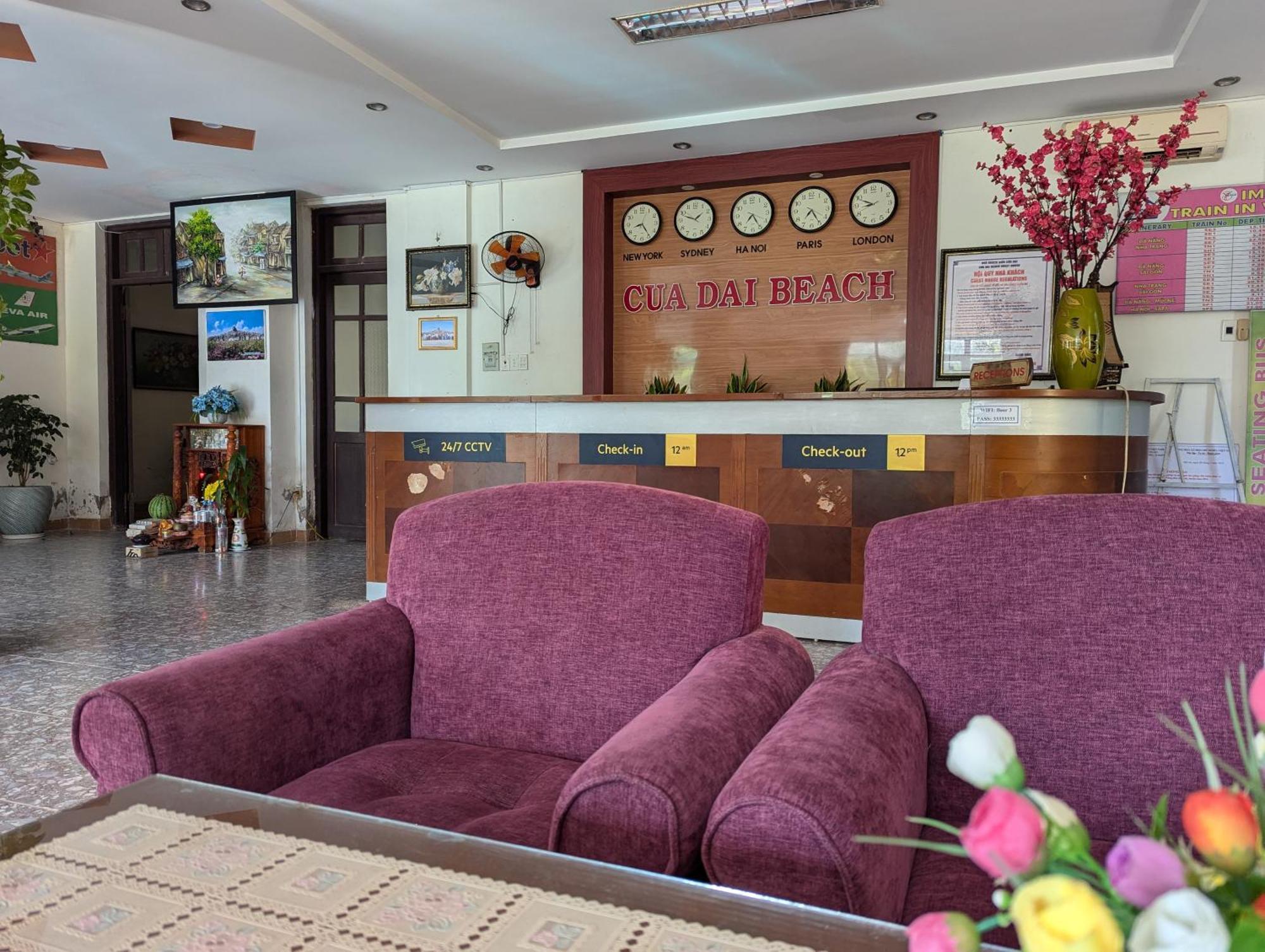 Cua Dai Beach Hotel View Beach & River An Luong Exterior foto